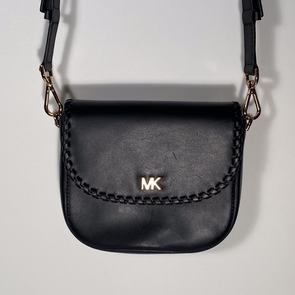 Michael Kors Handbags - Michael Kors Leather Crossbody Braided Strap